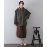 《CLASSY掲載》ステンカラー中綿コート【洗濯機OK】 | OPAQUE.CLIP | 詳細画像3 