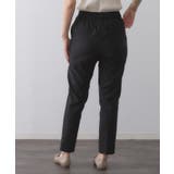 《SS-LLサイズ》ハイストレッチイージースティックパンツ【洗濯機洗い可】 | OPAQUE.CLIP | 詳細画像2 