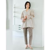 《SS-LLサイズ》ハイストレッチイージースティックパンツ【洗濯機洗い可】 | OPAQUE.CLIP | 詳細画像17 