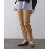 ベージュ(052) | 《SS-LLサイズ》ハイストレッチイージースティックパンツ【洗濯機洗い可】 | OPAQUE.CLIP