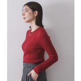 シアーリブニット【洗濯機OK】 | OPAQUE.CLIP | 詳細画像17