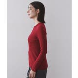 シアーリブニット【洗濯機OK】 | OPAQUE.CLIP | 詳細画像22