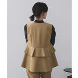 フリルペプラムジレ/セットアップ対応可【洗濯機洗い可】 | OPAQUE.CLIP | 詳細画像28