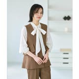 フリルペプラムジレ/セットアップ対応可【洗濯機洗い可】 | OPAQUE.CLIP | 詳細画像25