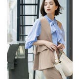 フリルペプラムジレ/セットアップ対応可【洗濯機洗い可】 | OPAQUE.CLIP | 詳細画像7