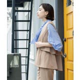 フリルペプラムジレ/セットアップ対応可【洗濯機洗い可】 | OPAQUE.CLIP | 詳細画像10