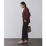 ステップヘムテーパードパンツ/セットアップ対応可【洗濯機洗い可】 | OPAQUE.CLIP | 詳細画像17 