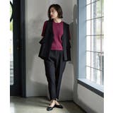 ステップヘムテーパードパンツ/セットアップ対応可【洗濯機洗い可】 | OPAQUE.CLIP | 詳細画像2 