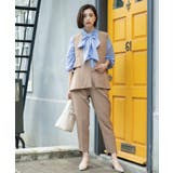 ステップヘムテーパードパンツ/セットアップ対応可【洗濯機洗い可】 | OPAQUE.CLIP | 詳細画像7 