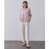 ウォームタッチ イージーテーパードパンツ【洗濯機洗OK/ストレッチ】 | OPAQUE.CLIP | 詳細画像21 