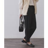 ウォームタッチ イージーテーパードパンツ【洗濯機洗OK/ストレッチ】 | OPAQUE.CLIP | 詳細画像32 