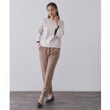 ウォームタッチ イージーテーパードパンツ【洗濯機洗OK/ストレッチ】 | OPAQUE.CLIP | 詳細画像37 