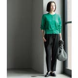 ウォームタッチ イージーテーパードパンツ【洗濯機洗OK/ストレッチ】 | OPAQUE.CLIP | 詳細画像12 