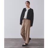 ウォームタッチ イージーワイドパンツ【洗濯機洗OK/ストレッチ】≪SS～LL≫ | OPAQUE.CLIP | 詳細画像37 