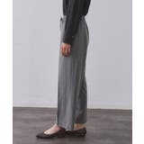 ウォームタッチ イージーワイドパンツ【洗濯機洗OK/ストレッチ】≪SS～LL≫ | OPAQUE.CLIP | 詳細画像41 