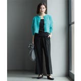 ウォームタッチ イージーワイドパンツ【洗濯機洗OK/ストレッチ】≪SS～LL≫ | OPAQUE.CLIP | 詳細画像11 