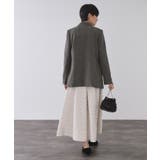 ストレッチダブルブレストテーラードジャケット/セットアップ対応可【洗濯機OK】 | OPAQUE.CLIP | 詳細画像5 