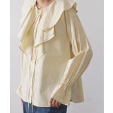 ラッフルフリルブラウス【洗濯機OK】 | OPAQUE.CLIP | 詳細画像17 