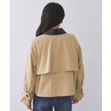 ショートトレンチコート【洗える】 | OPAQUE.CLIP | 詳細画像13 