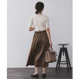 ケーブルハーフスリーブニット【UVケア/洗濯機OK】《6col/S～LL》 | OPAQUE.CLIP | 詳細画像46 