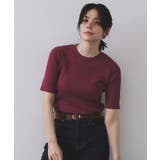 ケーブルハーフスリーブニット【UVケア/洗濯機OK】《6col/S～LL》 | OPAQUE.CLIP | 詳細画像67 