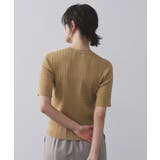 ケーブルハーフスリーブニット【UVケア/洗濯機OK】《6col/S～LL》 | OPAQUE.CLIP | 詳細画像78 