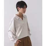 スキッパートップス【UVケア/洗濯機OK】 | OPAQUE.CLIP | 詳細画像9 