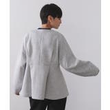 ペプラムカーディガン【UVケア/洗濯機OK】 | OPAQUE.CLIP | 詳細画像15 