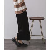 ベロアナロースカート/セットアップ対応可【洗濯機OK】 | OPAQUE.CLIP | 詳細画像1 