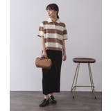 ベロアナロースカート/セットアップ対応可【洗濯機OK】 | OPAQUE.CLIP | 詳細画像2 