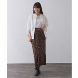 ベロアナロースカート/セットアップ対応可【洗濯機OK】 | OPAQUE.CLIP | 詳細画像14 