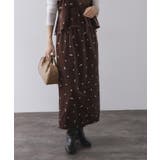 モカブラウン(142) | ベロアナロースカート/セットアップ対応可【洗濯機OK】 | OPAQUE.CLIP