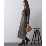 レザー調フレアジャンスカ【洗える】 | OPAQUE.CLIP | 詳細画像2 