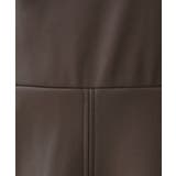 レザー調フレアジャンスカ【洗える】 | OPAQUE.CLIP | 詳細画像4 