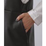 レザー調フレアジャンスカ【洗える】 | OPAQUE.CLIP | 詳細画像16 