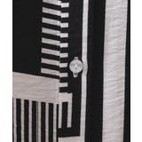 ジオメトリック柄ワンピース | OPAQUE.CLIP | 詳細画像4