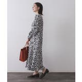 ジオメトリック柄ワンピース | OPAQUE.CLIP | 詳細画像7