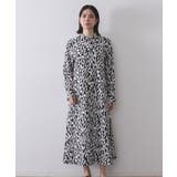 ジオメトリック柄ワンピース | OPAQUE.CLIP | 詳細画像9