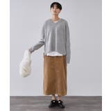 コーデュロイナロースカート【洗濯機OK】 | OPAQUE.CLIP | 詳細画像3 