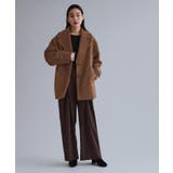 【es】《Mapel／マペル》シャギーミドルコート | OPAQUE.CLIP | 詳細画像2 