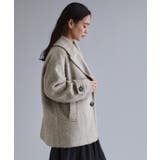 【es】《Mapel／マペル》シャギーミドルコート | OPAQUE.CLIP | 詳細画像5 