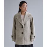 【es】《Mapel／マペル》シャギーミドルコート | OPAQUE.CLIP | 詳細画像9 