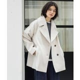 カシミヤブレンドウールミドルピーコート | OPAQUE.CLIP | 詳細画像7 