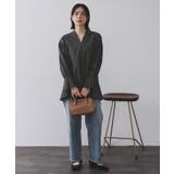 プリーツキャンディスリーブブラウス【洗濯機洗い可】 | OPAQUE.CLIP | 詳細画像7 