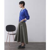 ウールライクフレアスカート【洗濯機OK】 | OPAQUE.CLIP | 詳細画像25
