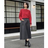 ウールライクフレアスカート【洗濯機OK】 | OPAQUE.CLIP | 詳細画像7