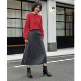 ウールライクフレアスカート【洗濯機OK】 | OPAQUE.CLIP | 詳細画像10
