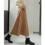 ウールライクフレアスカート【洗濯機OK】 | OPAQUE.CLIP | 詳細画像12