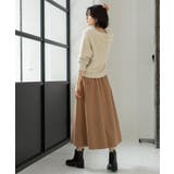 ウールライクフレアスカート【洗濯機OK】 | OPAQUE.CLIP | 詳細画像16