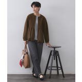 ウールライクペプラムドッキングアウター【洗濯機洗い可】 | OPAQUE.CLIP | 詳細画像8 